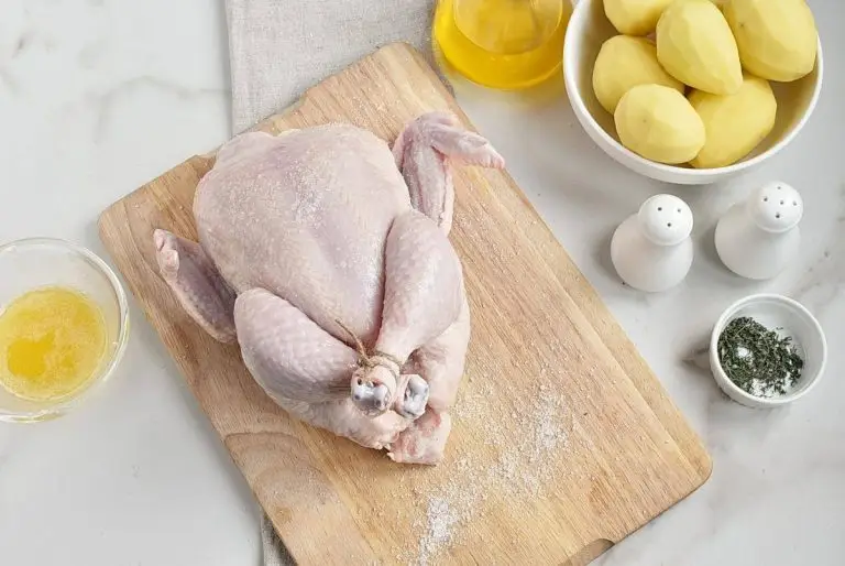 Step 1 - Cast-Iron Roast Chicken with Crispy Potatoes