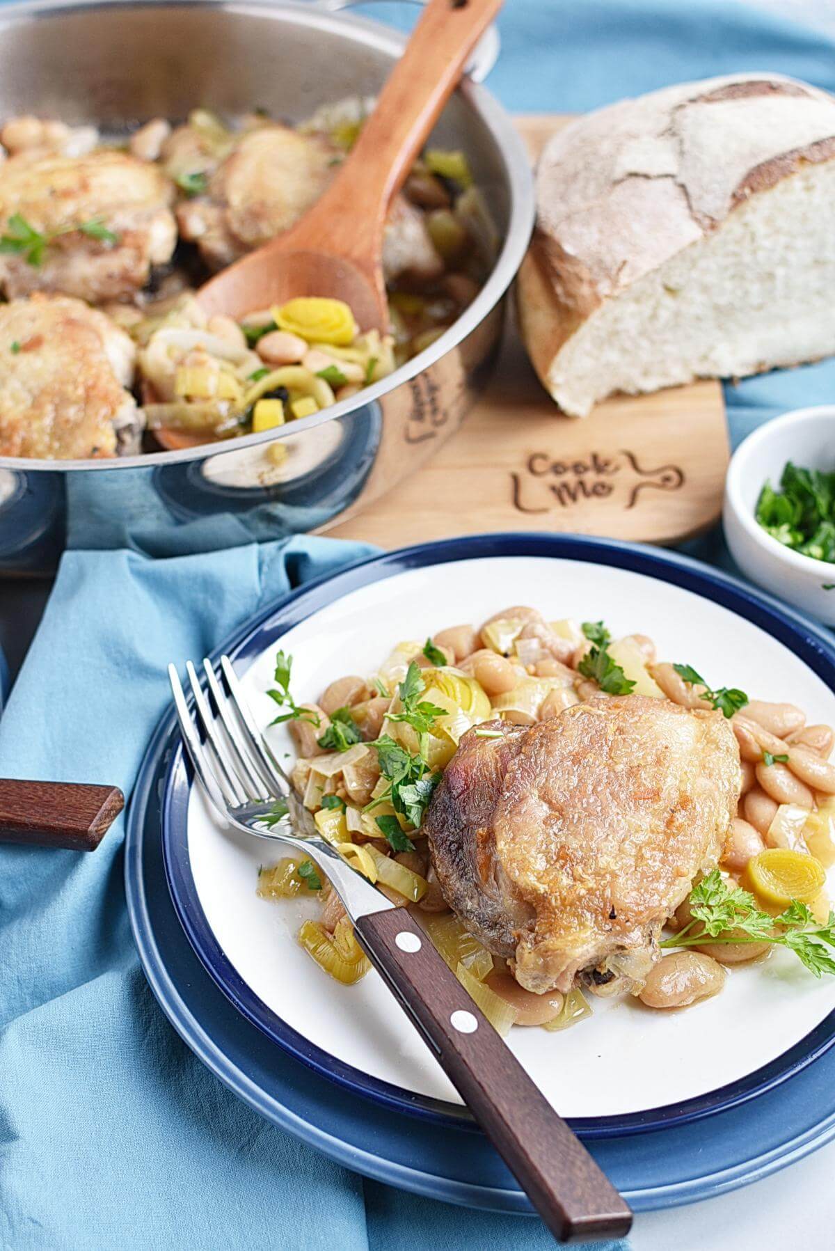 Chicken, Leek and Dijon Casserole Recipe Cook.me Recipes