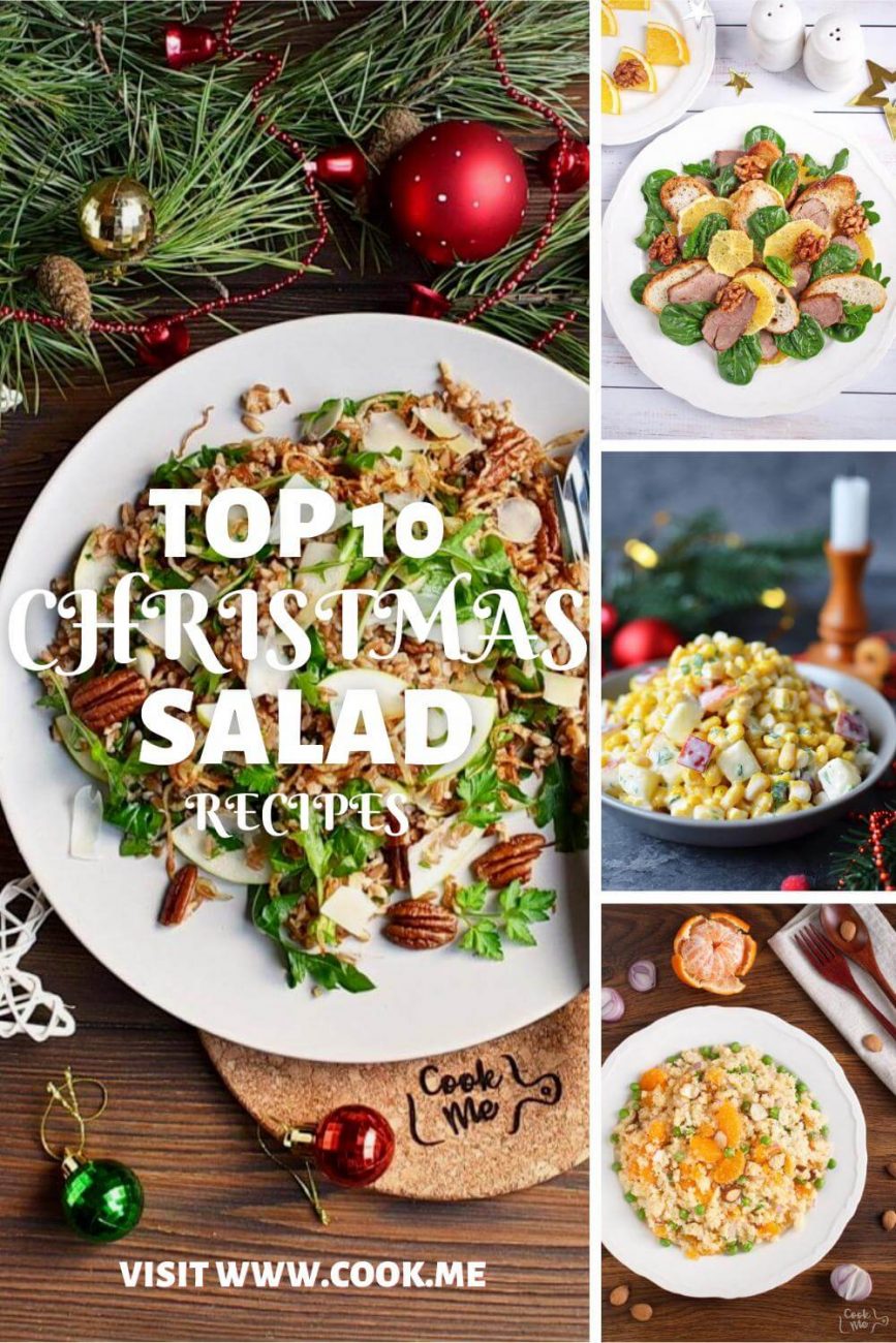 Christmas Salad Recipes - Easy Christmas Salad Recipes - Healthy Holiday Salad Ideas
