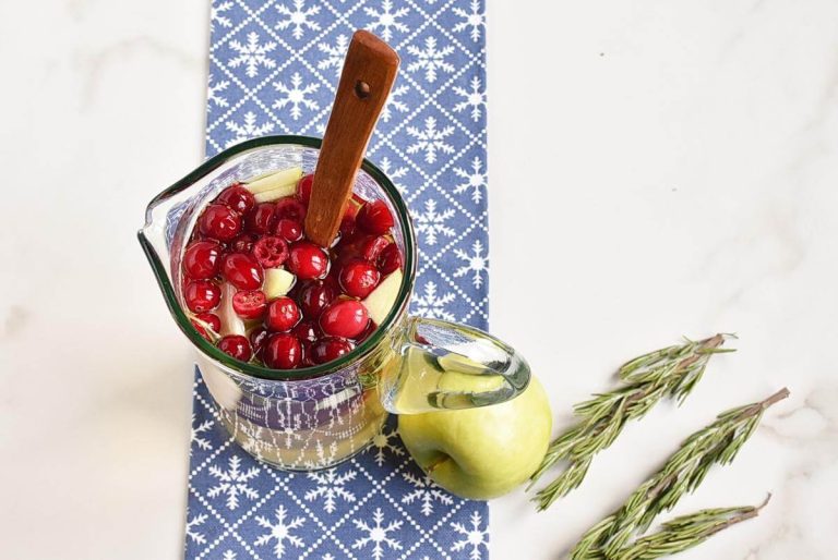 Step 2 - White Christmas Sangria