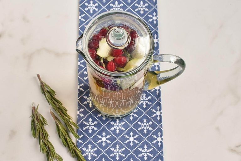 Step 3 - White Christmas Sangria