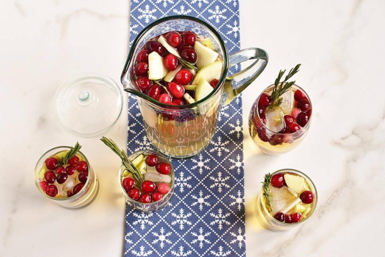 Step 4 - White Christmas Sangria