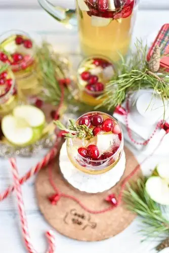 White Christmas Sangria