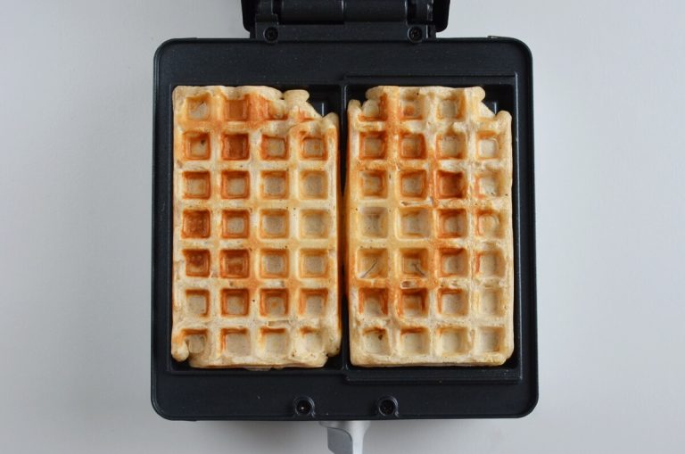 Step 6 - Cinnamon Roll Waffles