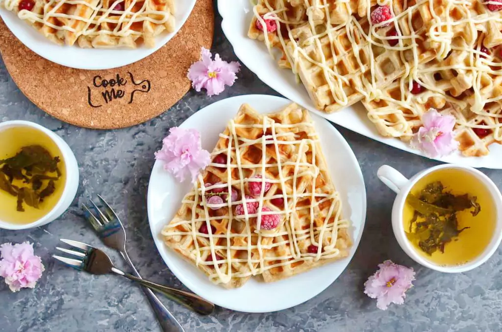 Cinnamon Roll Waffles