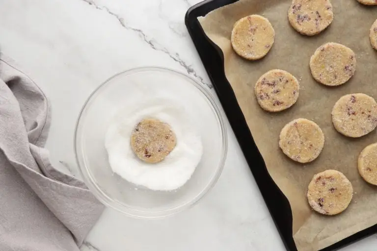Step 9 - Cranberry Orange Shortbread Cookies
