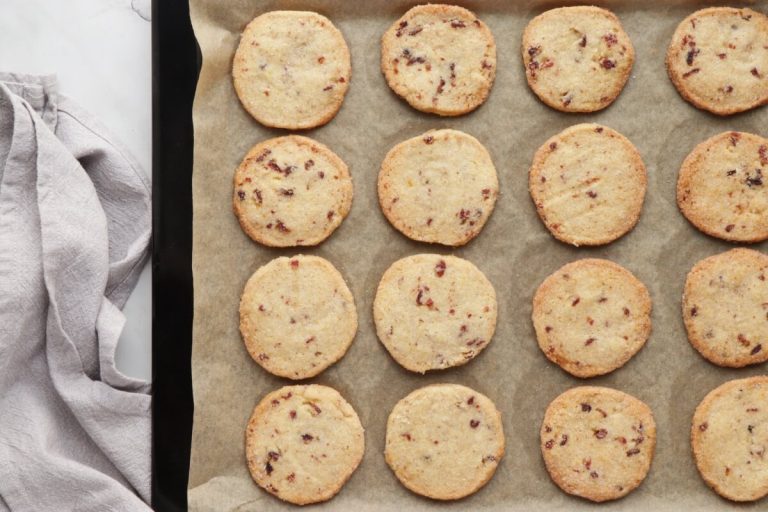 Step 10 - Cranberry Orange Shortbread Cookies