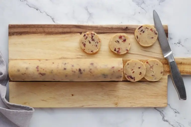Step 8 - Cranberry Orange Shortbread Cookies
