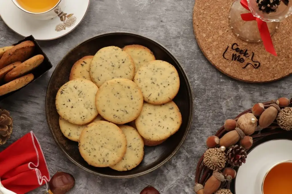 Earl Grey Shortbread Cookies