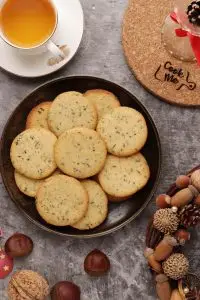 Earl Grey Shortbread Cookies