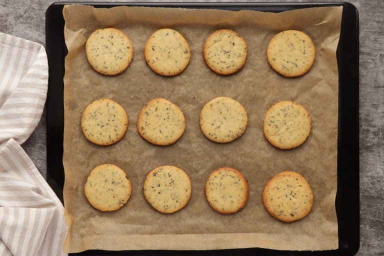 Step 8 - Earl Grey Shortbread Cookies