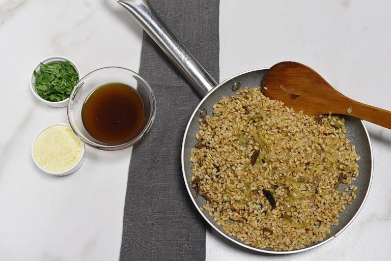 Step 8 - Farro Risotto