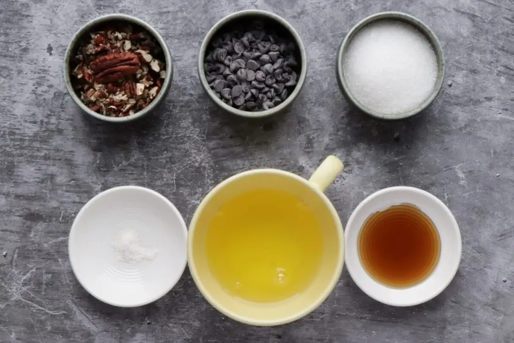 Ingredients for Forgotten Cookies