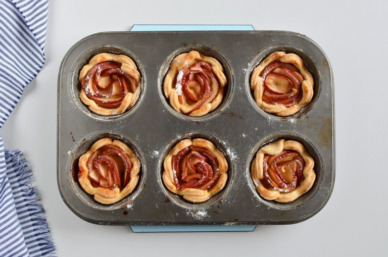 Step 12 - French Apple Roses Mini Tarts