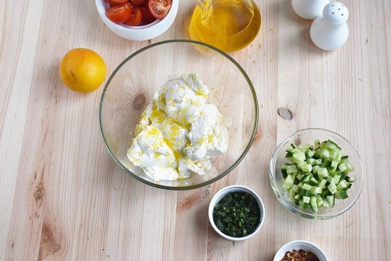Step 1 - Greek Feta Dip