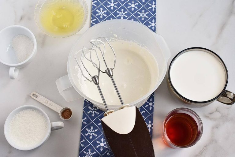 Step 1 - Homemade Eggnog