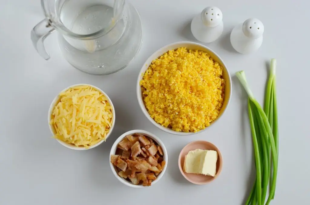 Ingredients for Loaded Slow-Cooker Grits