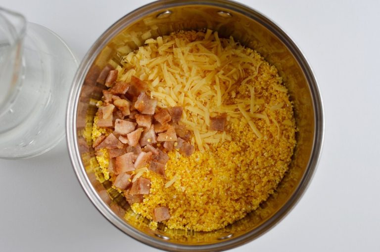 Step 1 - Loaded Slow-Cooker Grits