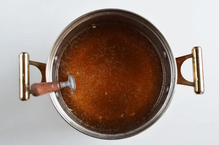 Step 2 - Low Carb Egg Drop Soup
