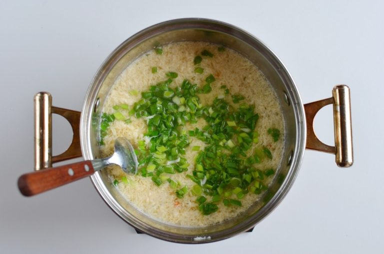 Step 5 - Low Carb Egg Drop Soup