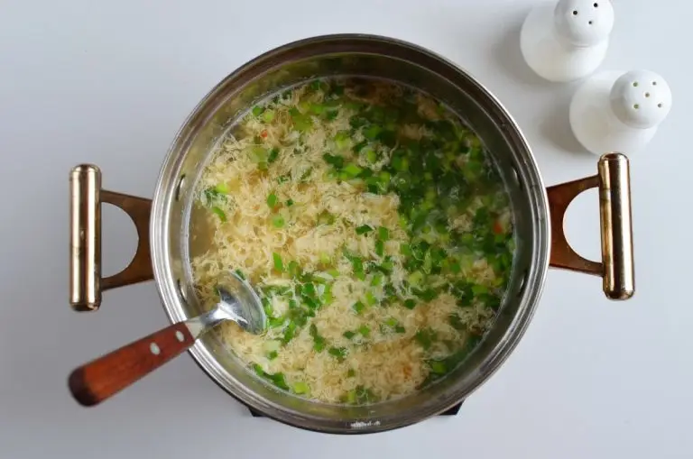 Step 5 - Low Carb Egg Drop Soup