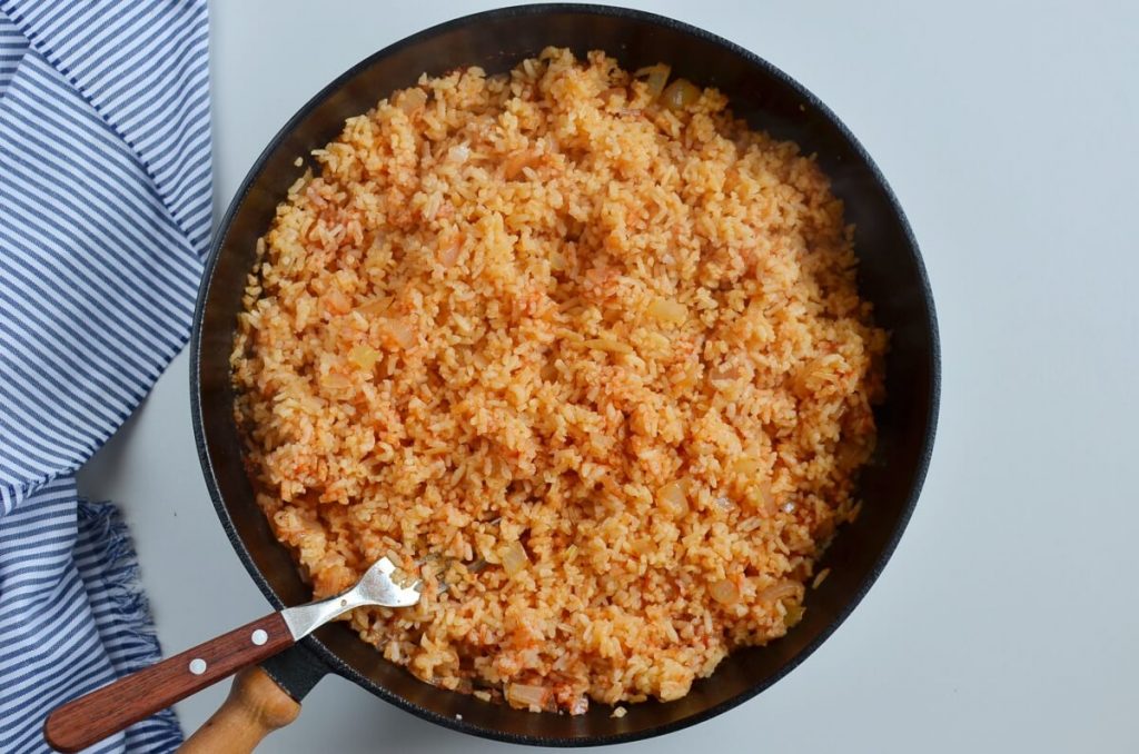 How to serve Mexican Rice