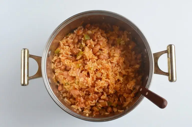 Step 8 - Mexican Rice and Beans