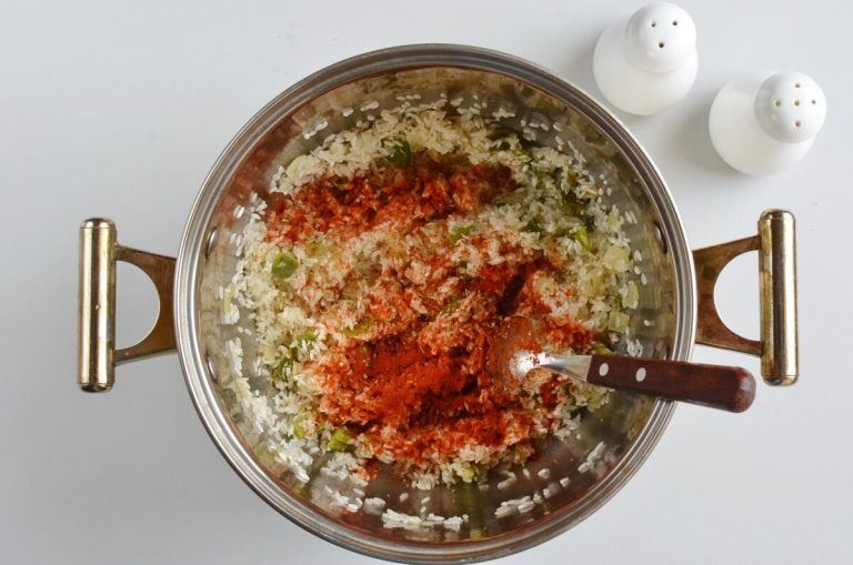 Step 4 - Mexican Rice and Beans