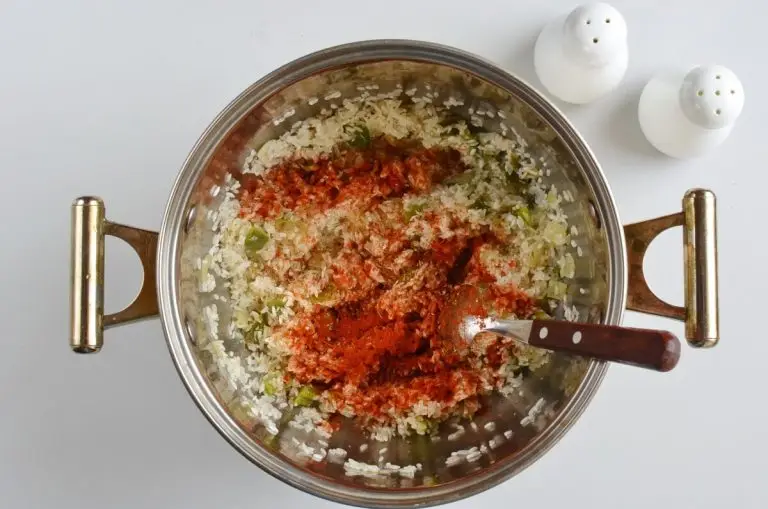 Step 4 - Mexican Rice and Beans
