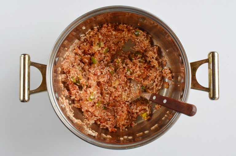 Step 5 - Mexican Rice and Beans