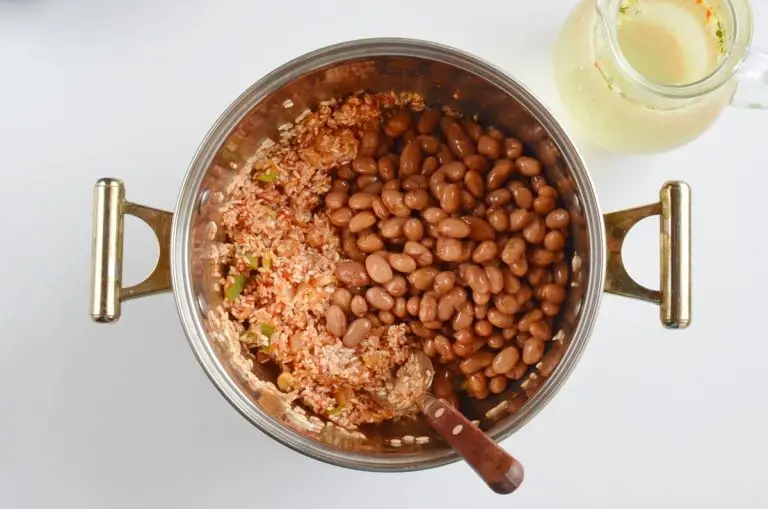 Step 6 - Mexican Rice and Beans