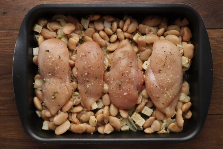Step 5 - One-Pot Chicken, Leek and Beans