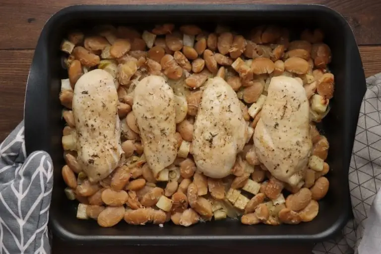 Step 6 - One-Pot Chicken, Leek and Beans