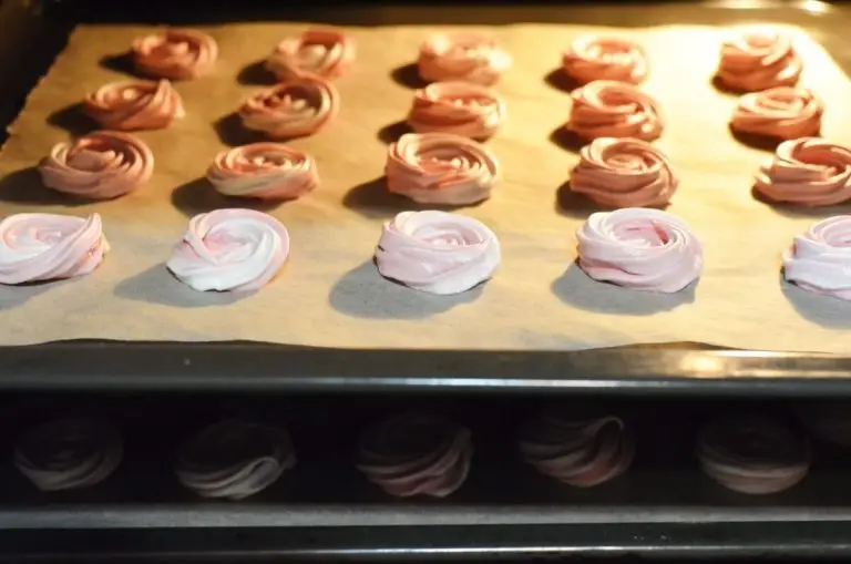Step 8 - Rose Meringue Cookies