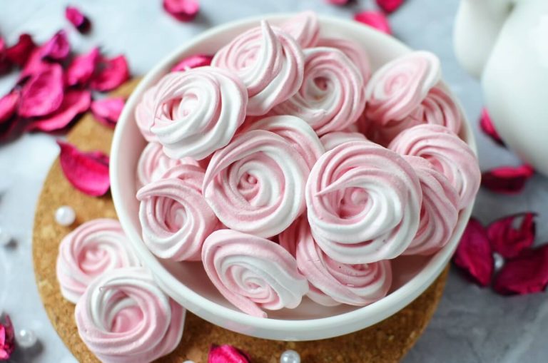 Step 10 - Rose Meringue Cookies