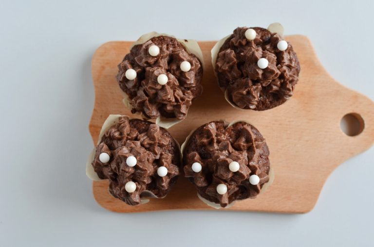 Step 9 - Small Batch Chocolate Cupcakes for Two