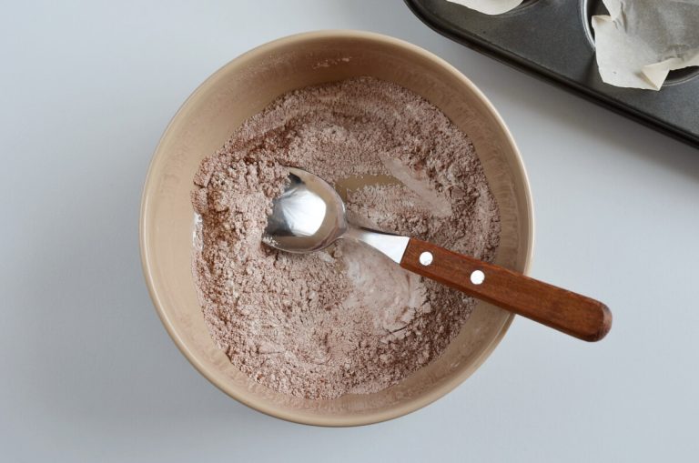 Step 2 - Small Batch Chocolate Cupcakes for Two
