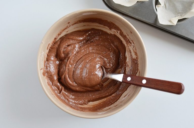 Step 4 - Small Batch Chocolate Cupcakes for Two