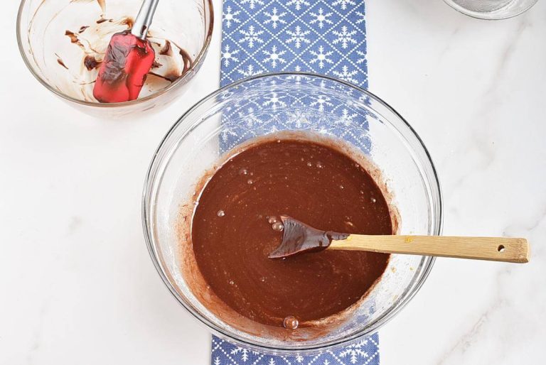 Step 5 - Spiced Christmas Tree Brownies