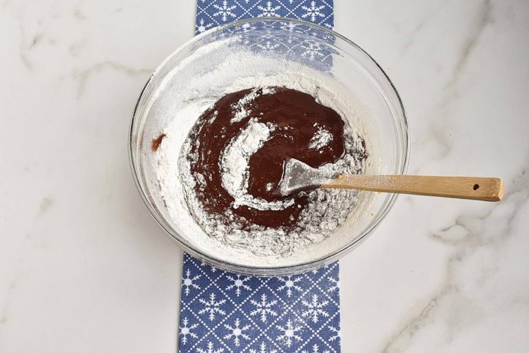 Step 6 - Spiced Christmas Tree Brownies
