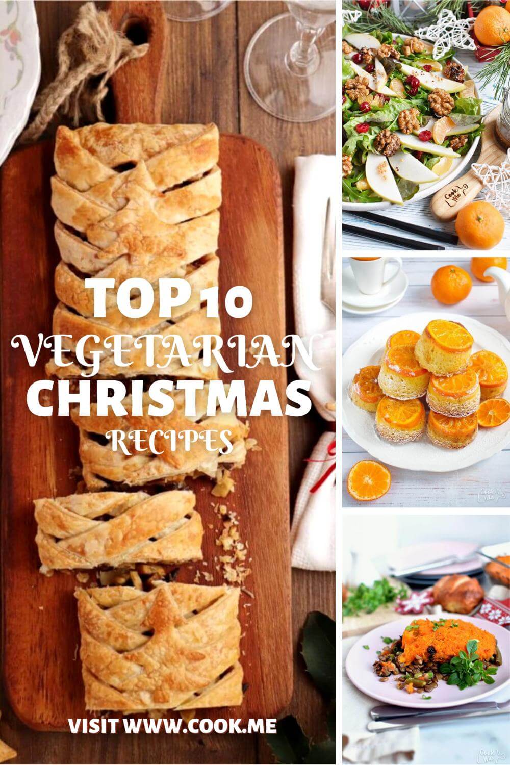 TOP 10 Vegetarian Christmas Recipes Cook.me Recipes