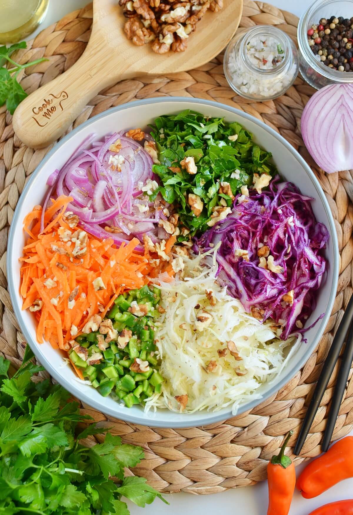 Vegan No Mayo Coleslaw Recipe Cook.me Recipes