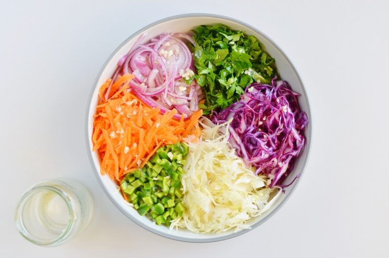 Step 4 - Vegan No Mayo Coleslaw