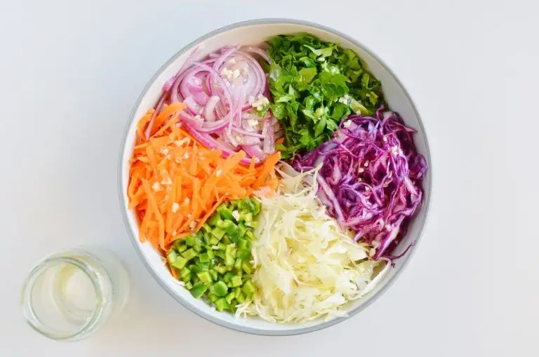 Step 4 - Vegan No Mayo Coleslaw