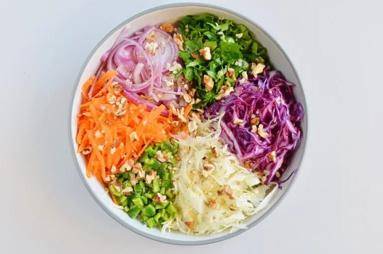 Step 5 - Vegan No Mayo Coleslaw