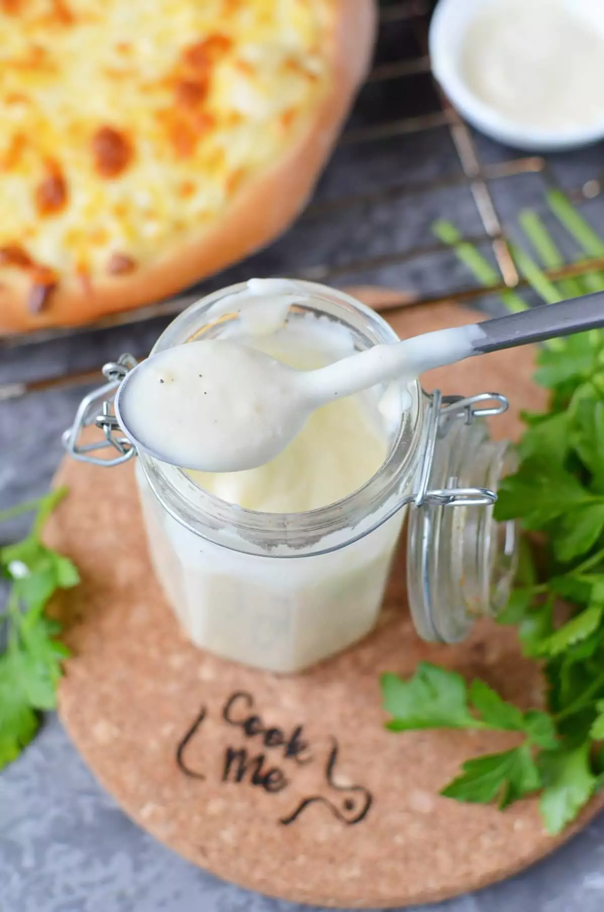 White Pizza Sauce Recipe
