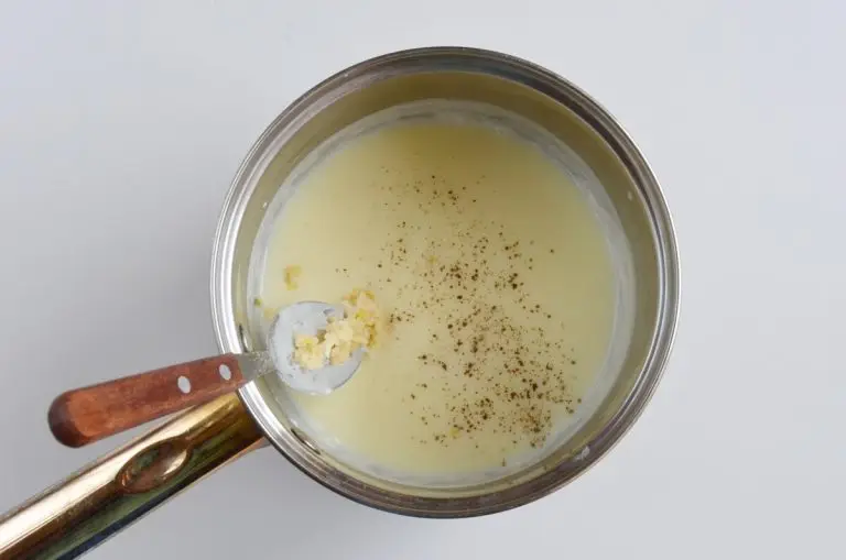 Step 3 - White Pizza Sauce Recipe