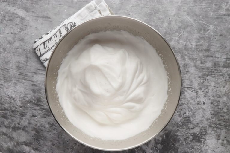 Step 3 - Aquafaba Whipped Cream (Dairy-Free, Vegan)
