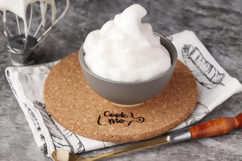 Aquafaba Whipped Cream (Dairy-Free, Vegan)