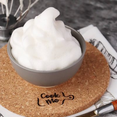 Aquafaba Whipped Cream (Dairy-Free, Vegan) Recipe- Vegan Whipped Cream-Dairy Free Sugar Free Whipped Cream